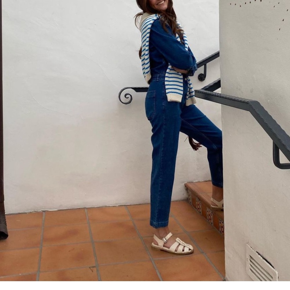 Denim jumpsuit